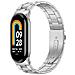 Cinturino In Metallo Per Xiaomi Mi Band 8 Silver - Foto miniatura 1