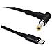 Usbc-dc-5a Adattatore Per Inversione Del Genere Dei Cavi 5.5*2.5 Nero (usb-c To Dc 5,5*2,5mm 9v / - 5a, 1,2 - Foto miniatura 1