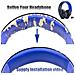 Fascia Di Ricambio Per Cuffie Wireless Sony Ps3 Ps4 7.1 Gold - Blu - Foto miniatura 2