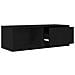 Mobili TV 2 pz Rovere Nero 80x31x25,5 cm in Legno Multistrato - Foto miniatura 7