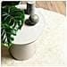 Tappeto Shaggy a Pelo Lungo NAVARRA Crema 240x240 cm poliestere - Foto miniatura 5