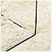 Tappeto Shaggy a Pelo Lungo NAVARRA Crema 240x240 cm poliestere - Foto miniatura 9
