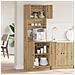 Armadio da cucina Rovere Artisan 60x50x180 cm Legno ingegnerizzato - Foto miniatura 4