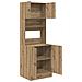 Armadio da cucina Rovere Artisan 60x50x180 cm Legno ingegnerizzato - Foto miniatura 5