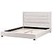 Letto Tessuto Rouen 180 X 200 Cm Beige Chiaro - Foto miniatura 5