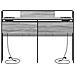 Testata contenitore Grigio sonoma 160 cm Legno multistrato - Foto miniatura 4