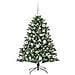 Albero di Natale artificiale con 150 LED Verde 120 cm - Foto miniatura 3