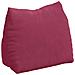 Cuscino per Schiena Rosso Vino 45 x 20 x 35 cm Tessuto in Cords - Foto miniatura 1