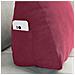 Cuscino per Schiena Rosso Vino 45 x 20 x 35 cm Tessuto in Cords - Foto miniatura 5