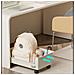 Contenitore Mobile Su Ruote - Organizer Da Scrivania Con Ruote A 360° - Foto miniatura 3
