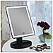 Specchio Per Trucco Led Con Luci Su Quattro Lati - Doppia Alimentazione A Batteria E Usb Black - Foto miniatura 2