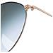 Vb220s Occhiali Da Sole Ovali In Metallo Per Donna - Foto miniatura 2