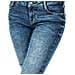 Pantalone Jeans Lungo Stretto Basso Con Taglio 10db50282 Donna - Foto miniatura 2