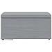Pouf Grigio chiaro Tessuto e Legno Ingegnerizzato - Foto miniatura 4
