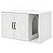 Casa per Gatti Bianco 85 x 55 x 50 cm Legno multistrato - Foto miniatura 1