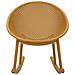 Set Di 2 Sedie A Dondolo Vkh1086-giallo-plastica-66x88x80 Cm - Foto miniatura 2