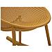 Set Di 2 Sedie A Dondolo Vkh1086-giallo-plastica-66x88x80 Cm - Foto miniatura 5