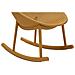 Set Di 2 Sedie A Dondolo Vkh1086-giallo-plastica-66x88x80 Cm - Foto miniatura 7