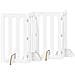 Recinto pieghevole per animali 4 pcs Bianco 201 x 38 x 90 cm - Foto miniatura 1