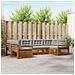 Set divani con cuscino 6 pcs Grigio Naturale e Chiaro - Foto miniatura 2