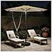 Parasol da Giardino con Luci LED 270 x 270 cm Poliestere - Foto miniatura 3