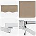 Tettuccio Elettrico Retrattile Beige 4 × 3 m - Foto miniatura 9