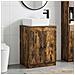 Set di mobili per il bagno Rovere Fumo Legno ingegnerizzato - Foto miniatura 3