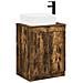 Set di mobili per il bagno Rovere Fumo Legno ingegnerizzato - Foto miniatura 1