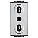 Nt4180 - Light Tech - Presa 2p+t 10/16a Bipasso - Foto miniatura 4