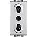 Nt4180 - Light Tech - Presa 2p+t 10/16a Bipasso - Foto miniatura 5
