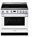 Cucina Elettrica CPF9IPWH 5 Zone di Cottura Forno Elettrico Dimensione 90 x 60 cm Colore Bianco - Foto miniatura 5