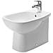 Bidet A Pavimento Filo Parete,, D-code Art. 224110, Bianco - Foto miniatura 2