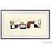 CORNICE DARK BROWN TV FRAME 65.  - Foto miniatura 1
