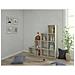Libreria Scaffale A Scaletta Piramide 10 Moduli In Legno Olmo 144x141x33cm - Foto miniatura 1