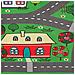 Tappeto Per Bambini Motivo Stradale 80 X 150 Cm Tutak - Foto miniatura 2