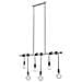 Lampadario Admiral Cromo 6xe27 100x45,7cm - Foto miniatura 1