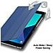 Custodia Per Tablet Compatibile Con Samsung Galaxy Tab S3 (9.7"" Zoll) Sm-t820n / T825n In Blu Scuro Jersey - Coperchio Protettiva Ultra Sottile Con Funzione Auto Wake Up E Stand - Foto miniatura 8