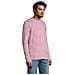 T-shirt Da Uomo A Maniche Lunghe A Righe Di Colore E Taglia Rosso L - Foto miniatura 3