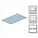Stf 80x133 Foglio Abrasivo Granat / P400 / 80 X 133 Mm - 100 Pz. (497126) Per Levigatrici Rts 400, Rtsc 400, Rs 400, Rs 4, Ls 130 - Foto miniatura 1