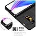 Custodia Compatibile Con Xiaomi Redmi Note 8t In Nero Di Notte - Coperchio Protettiva Con Chiusura Magnetica, Funzione Stand E Tasca Per Le Carte - Foto miniatura 5