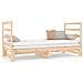 Dormeuse Estraibile 2x (90x190) Cm Legno Massello Di Pino - Foto miniatura 2