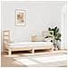 Dormeuse Estraibile 2x (90x190) Cm Legno Massello Di Pino - Foto miniatura 1