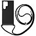 Cover Cordino Per Samsung Galaxy S23 Ultra Collana / Tracolla 80 Cm Nera - Foto miniatura 1