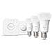 Philips Hue White Starter Kit Bridge + 3 Lampadine Smart E27 75W + Smart Button - Foto miniatura 3