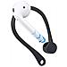 Ganci Auricolari In Silicone Anti-smarrimento Per Apple Airpods 1/2/pro Black - Foto miniatura 3