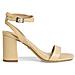 Lemon Elegant Open Sandals Sandali Pelle Scarpe Donna Beige Eu 37, 1-28314-28 651 - Foto miniatura 1