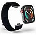 Cinturino Per Orologio In Nylon Da 20 Mm Per Huawei Watch Fit 3 Black - Foto miniatura 2