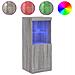 Credenza con Luci LED Grigio Sonoma 41x37x100 cm - Foto miniatura 1