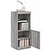 Credenza con Luci LED Grigio Sonoma 41x37x100 cm - Foto miniatura 5