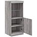 Credenza con Luci LED Grigio Sonoma 41x37x100 cm - Foto miniatura 10
